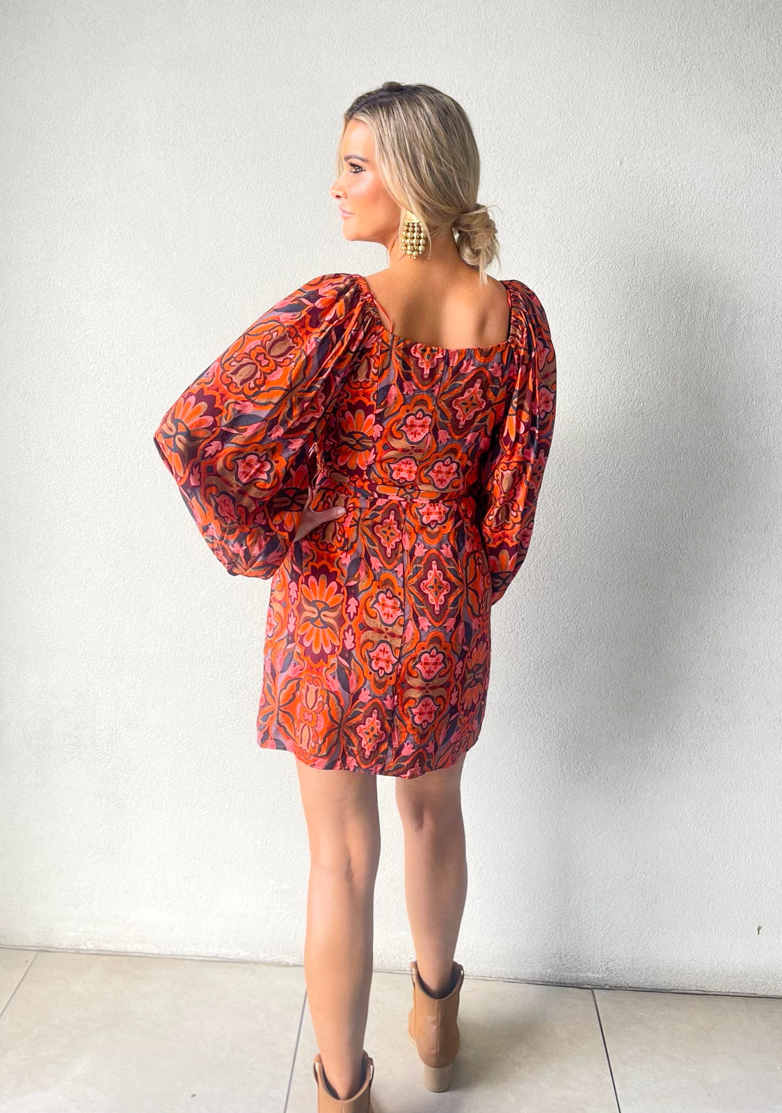 Karoline Floral Mini Dress