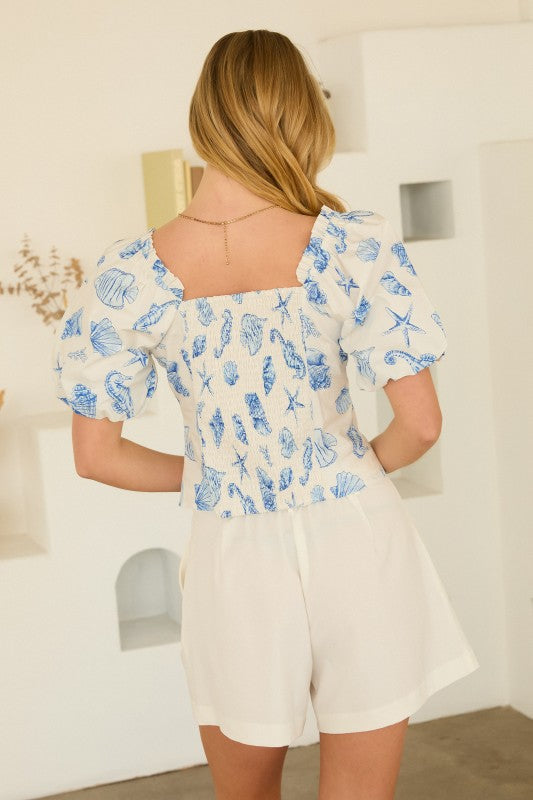 Brandie Seashell Top