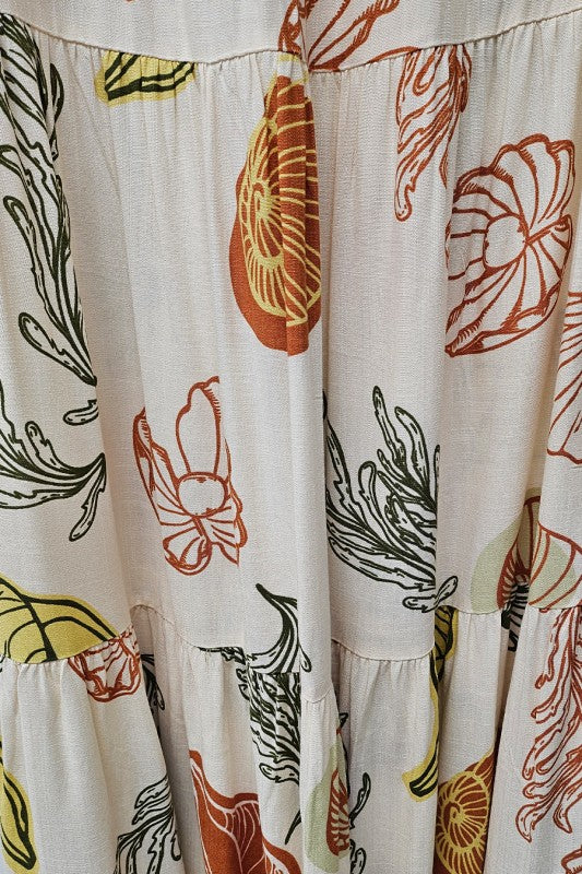 Jossie Button Detail Skirt