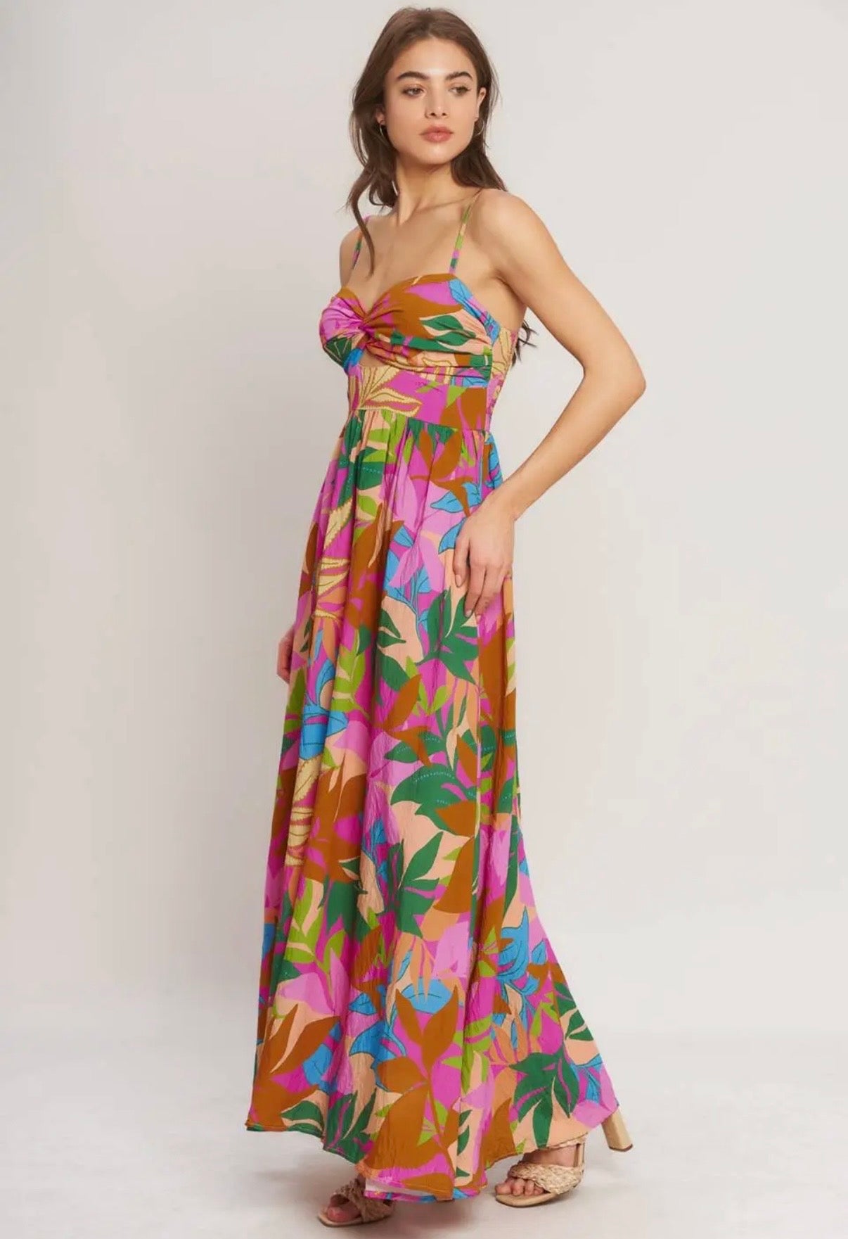 Emiliana Bodice Twist Dress