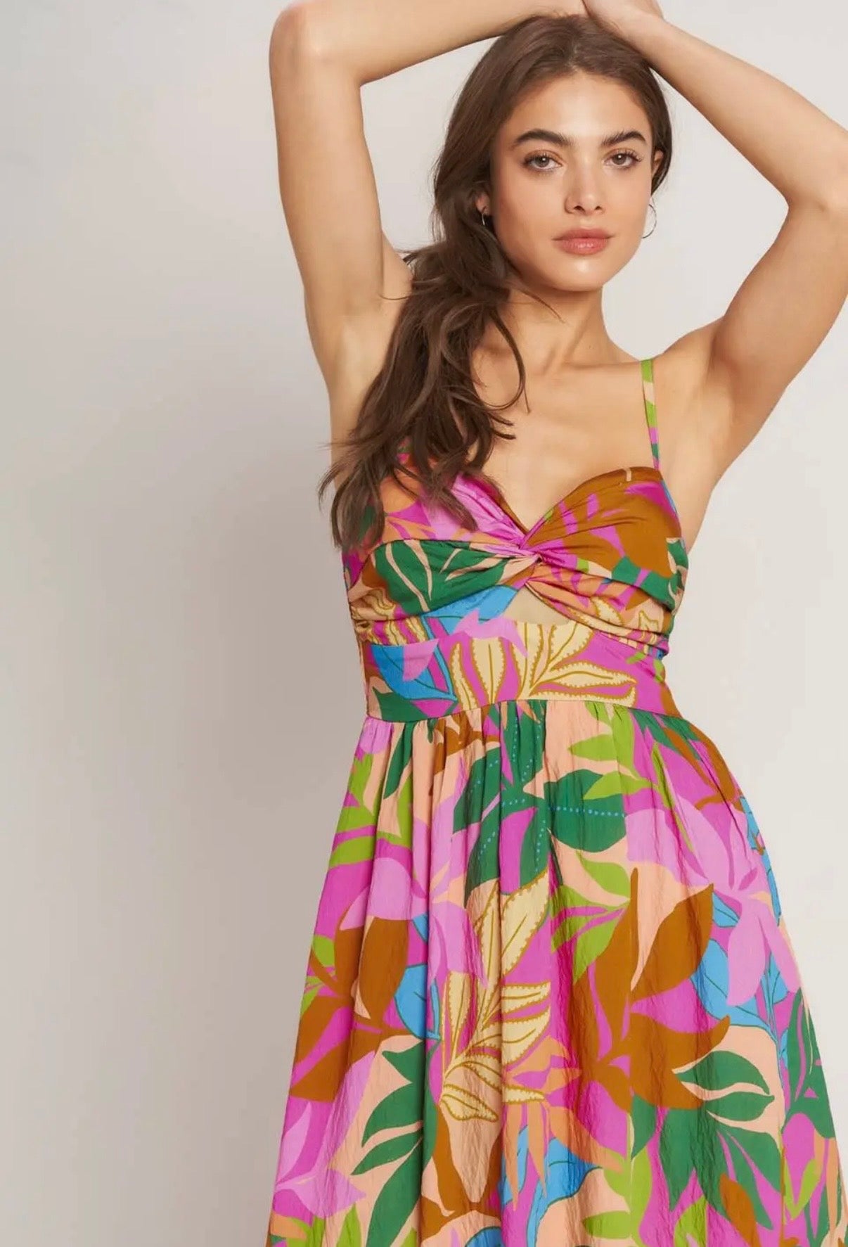 Emiliana Bodice Twist Dress