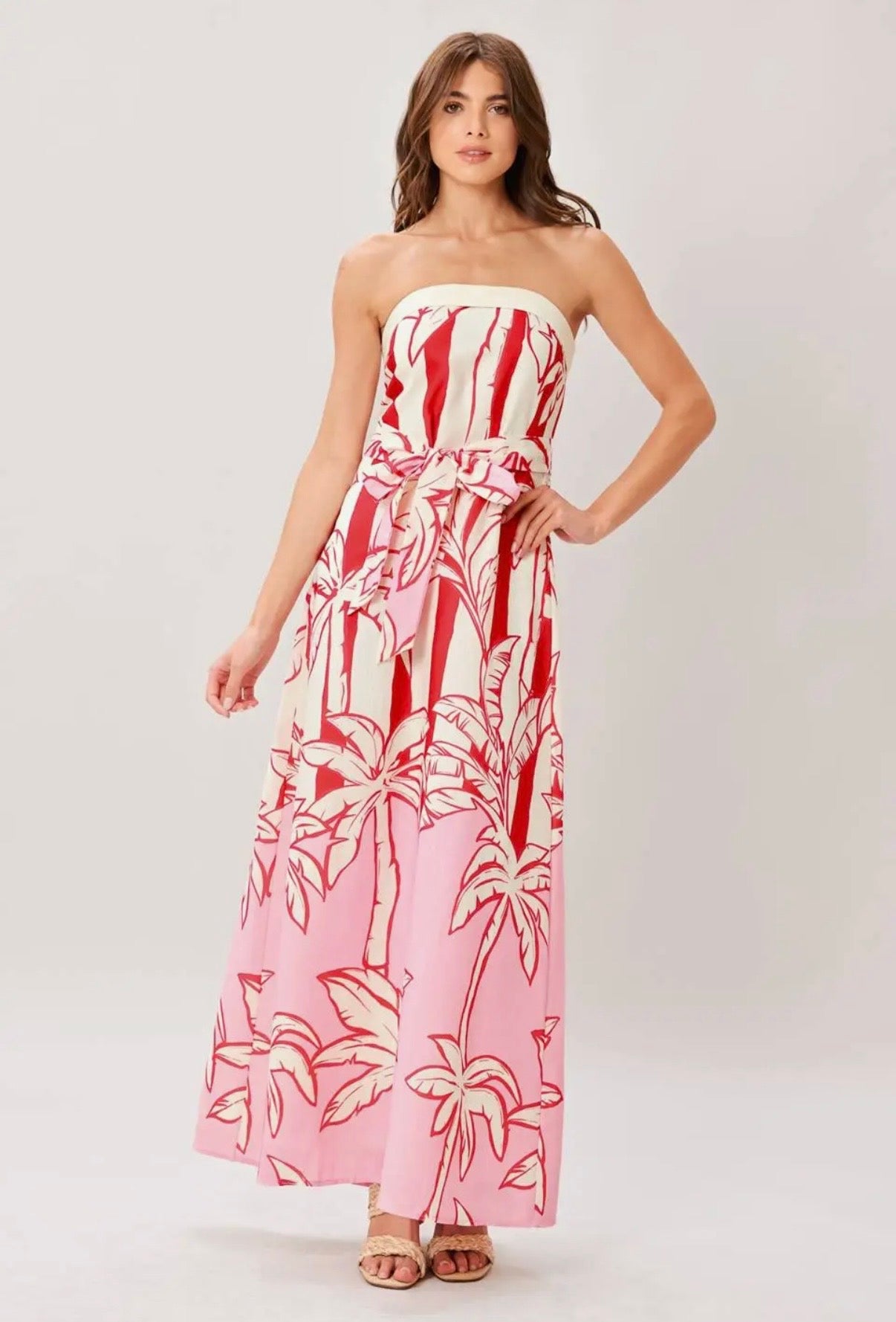 Sherri Printed Midi Dress