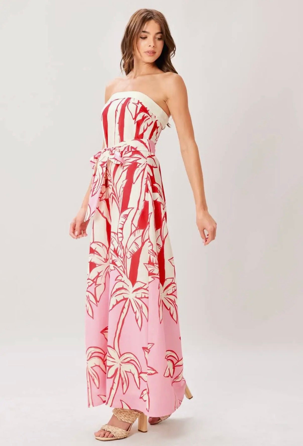Sherri Printed Midi Dress