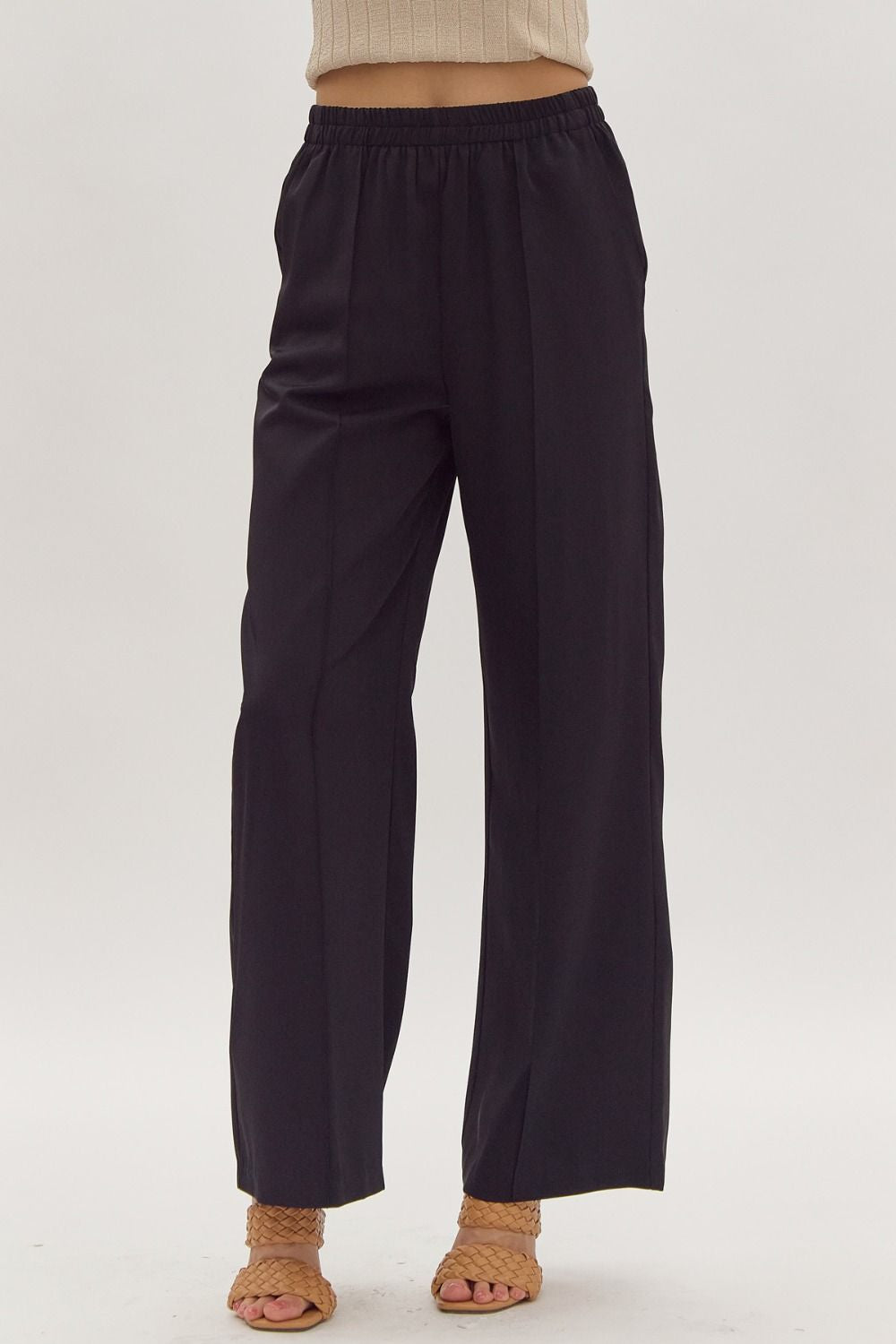 Carson Elastic Waist Trouser