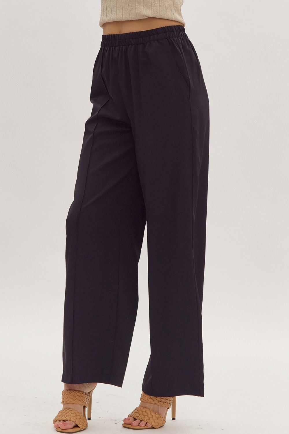 Carson Elastic Waist Trouser