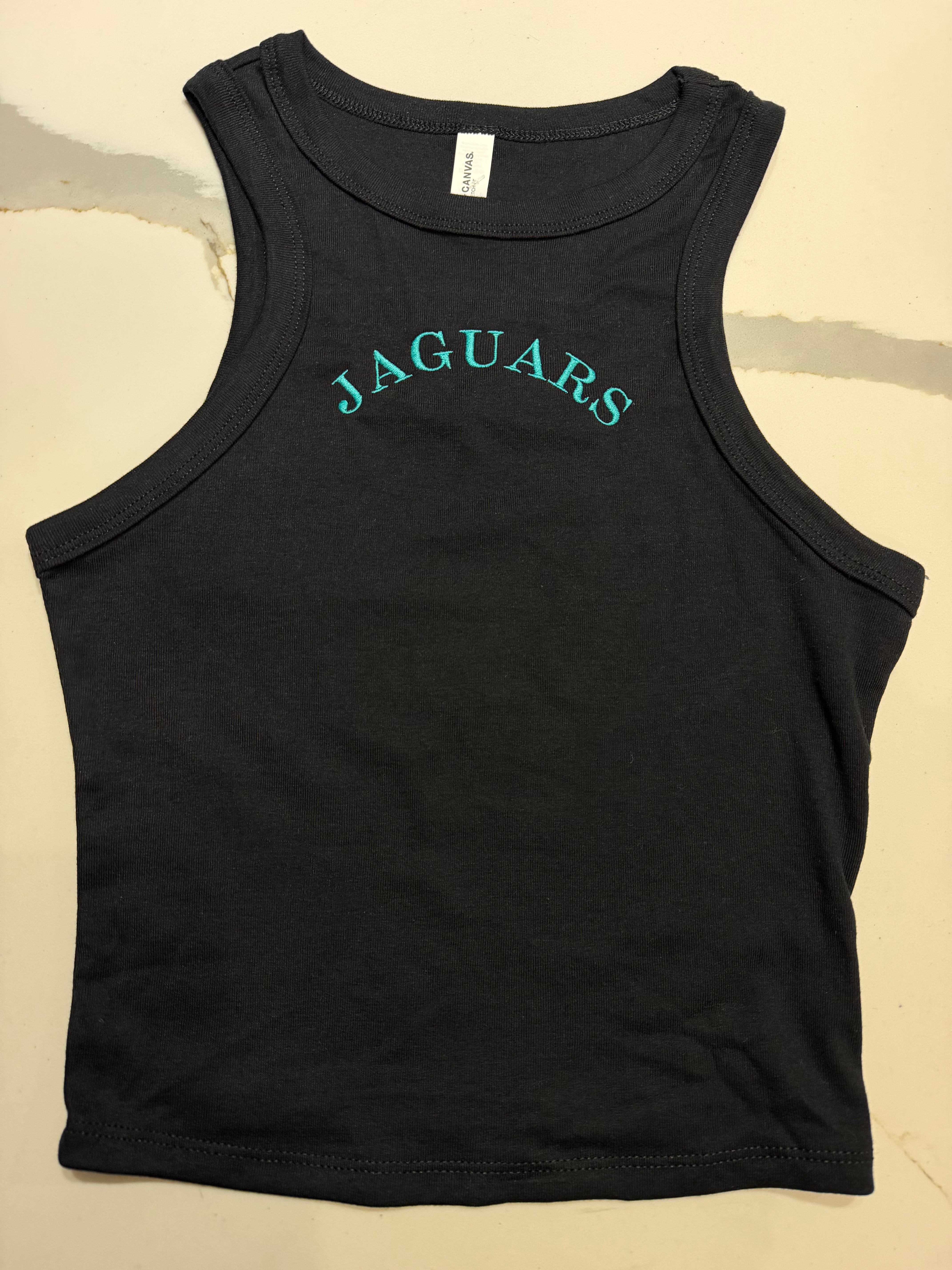 Jaguar Embroidered Racerback Tank