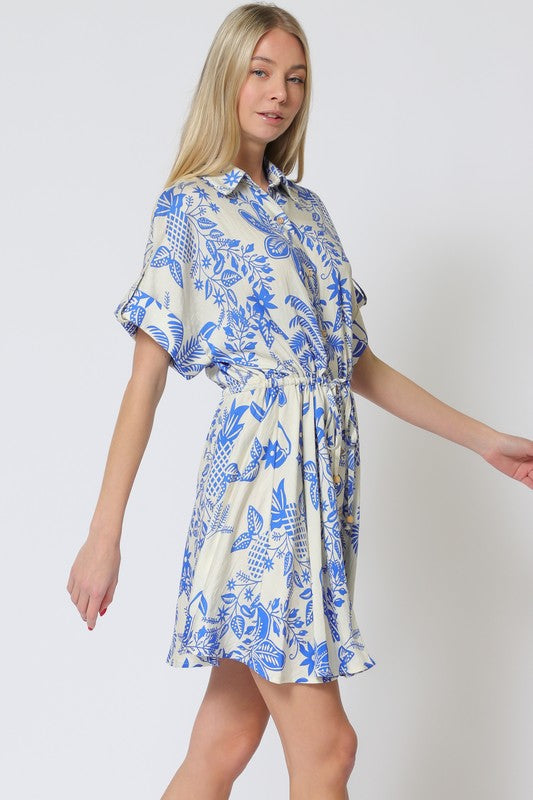 Nichole Tie Front Dress