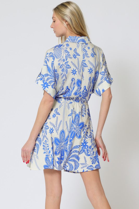 Nichole Tie Front Dress