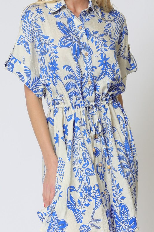 Nichole Tie Front Dress