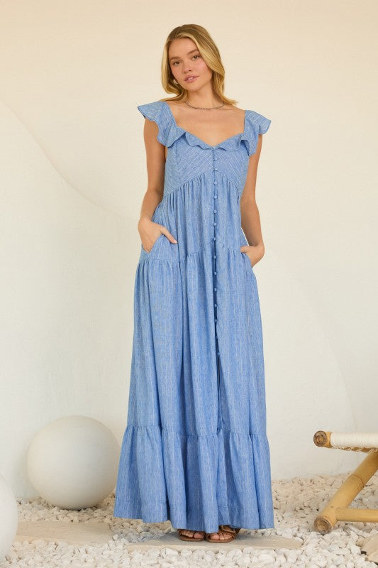 Stefanie Tiered Maxi Dress