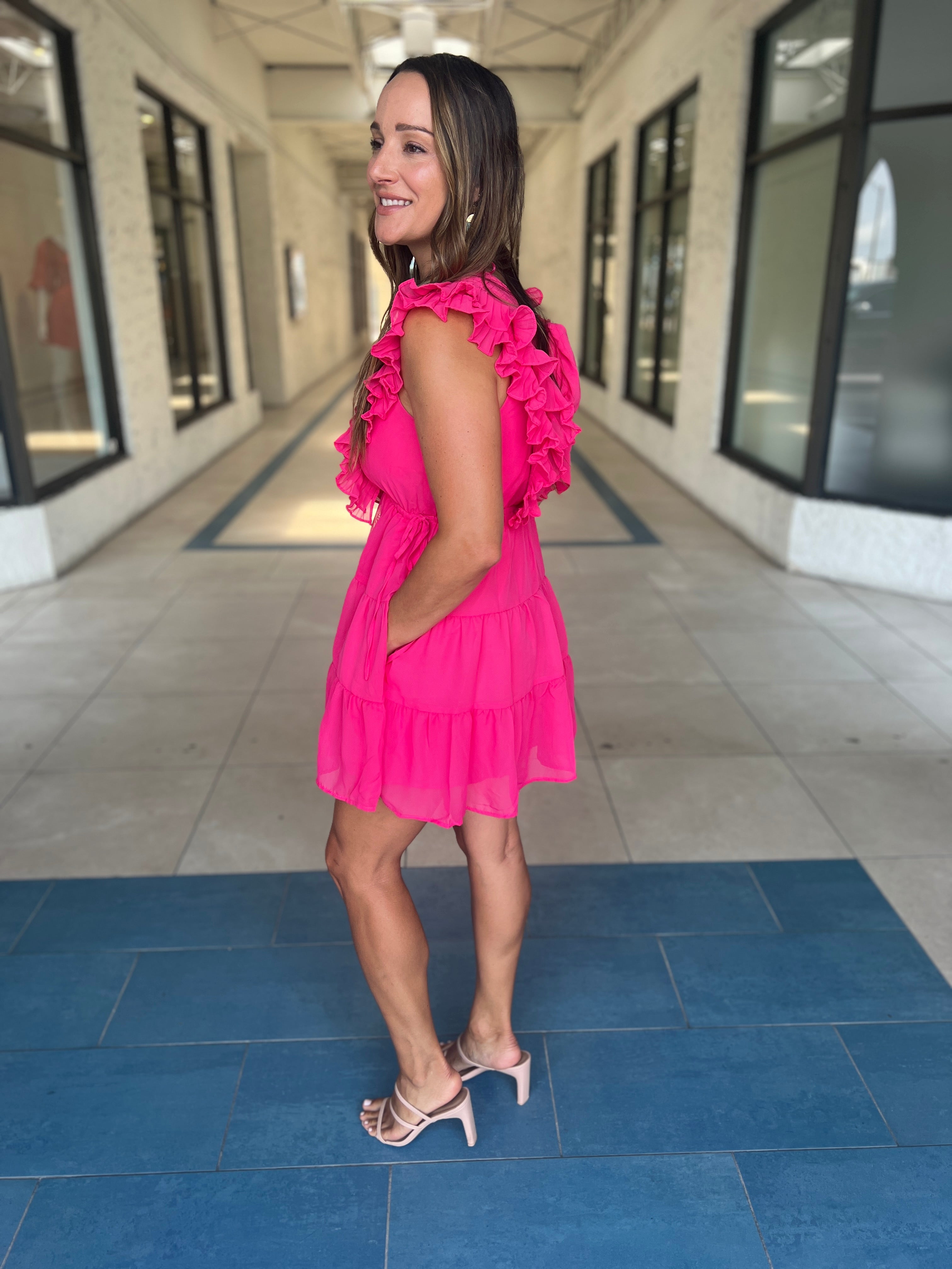 Nanette Ruffle Dress