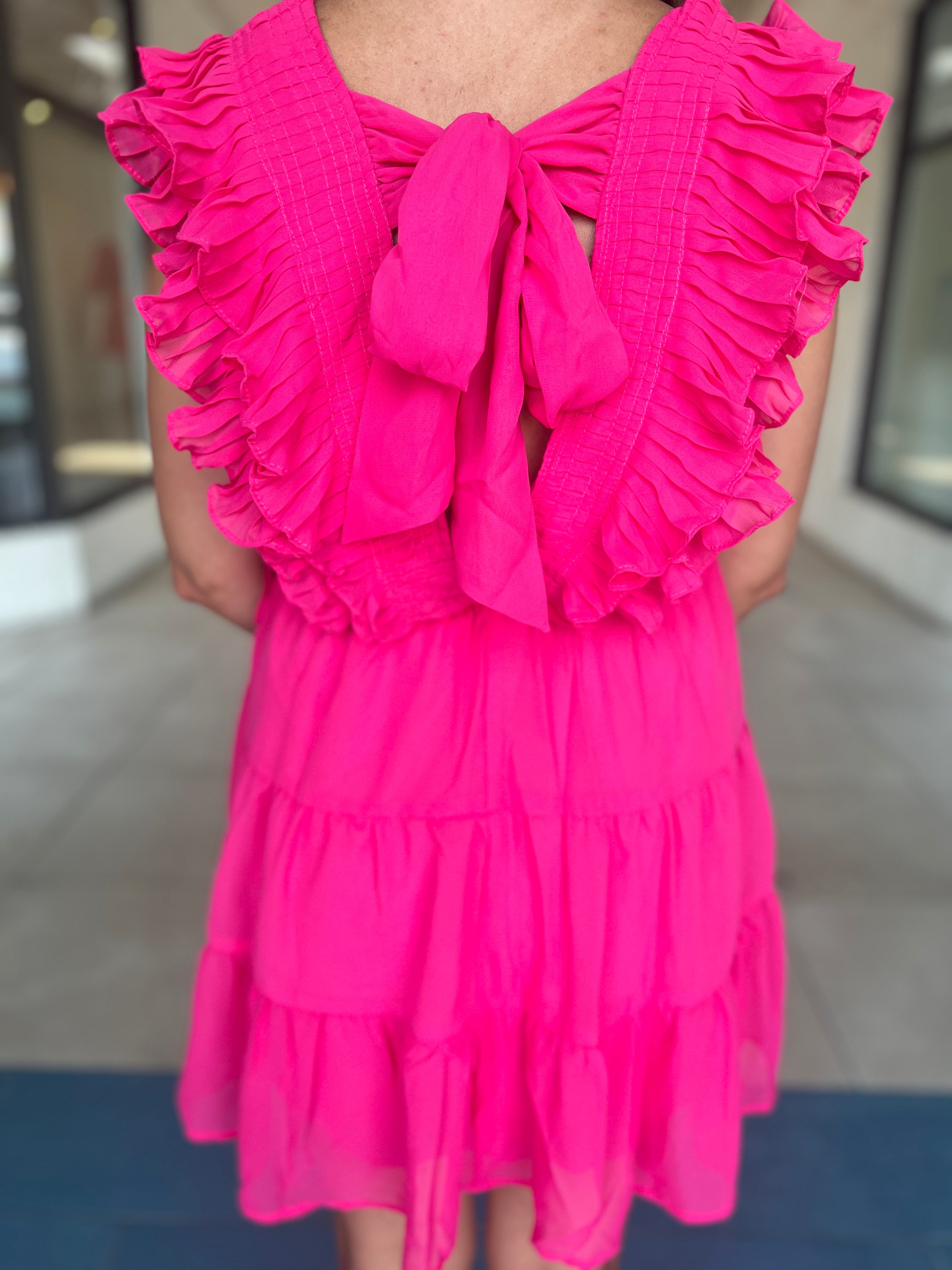 Nanette Ruffle Dress