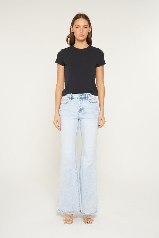 Macey High Rise Flare Denim