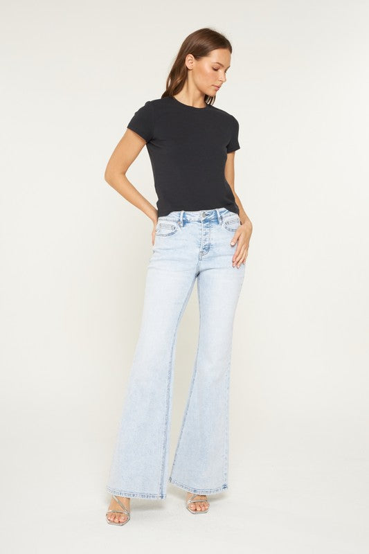 Macey High Rise Flare Denim