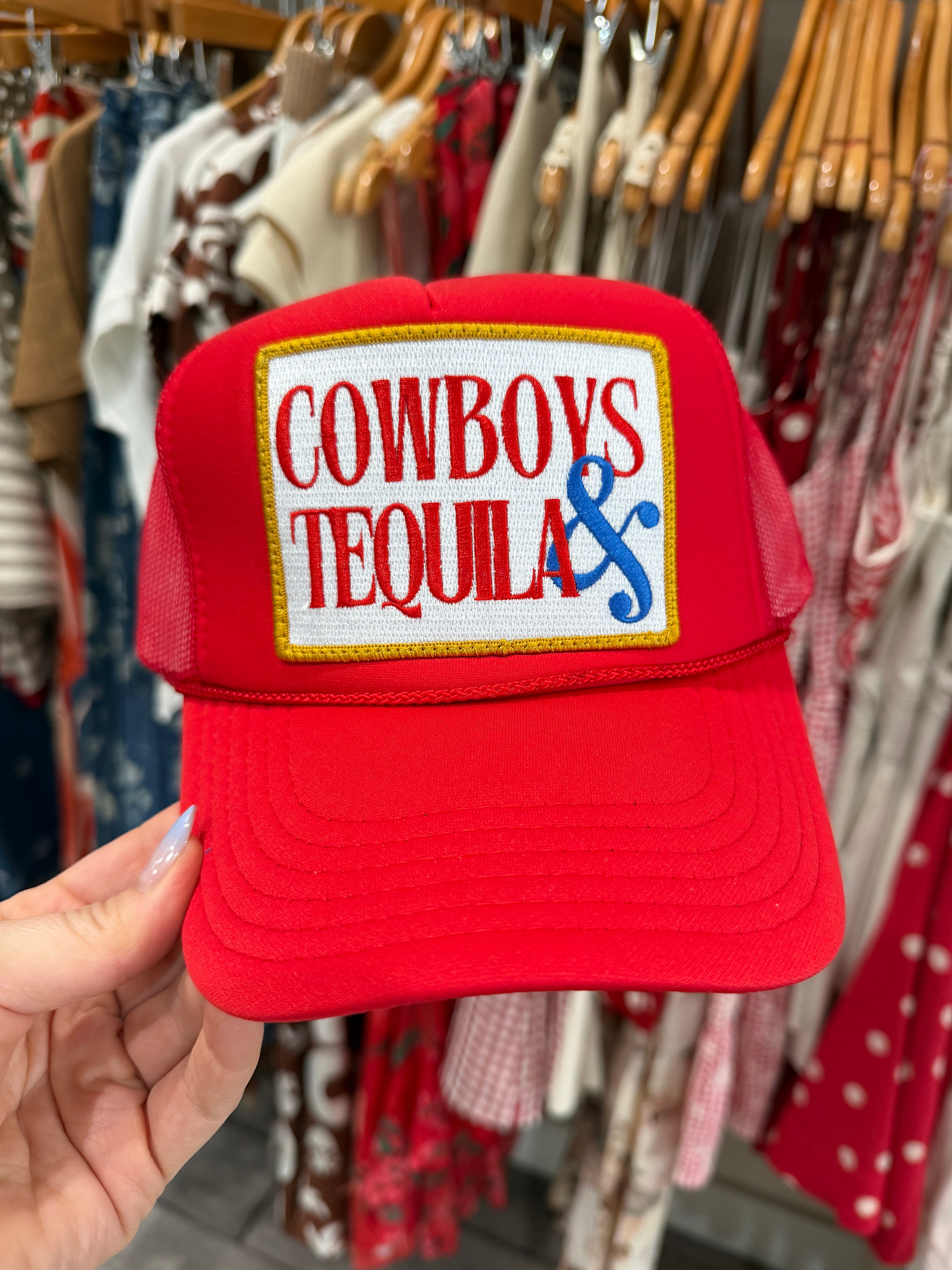 Cowboys & Tequila Trucker Hat