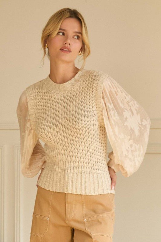 Kristine Contrast Sweater