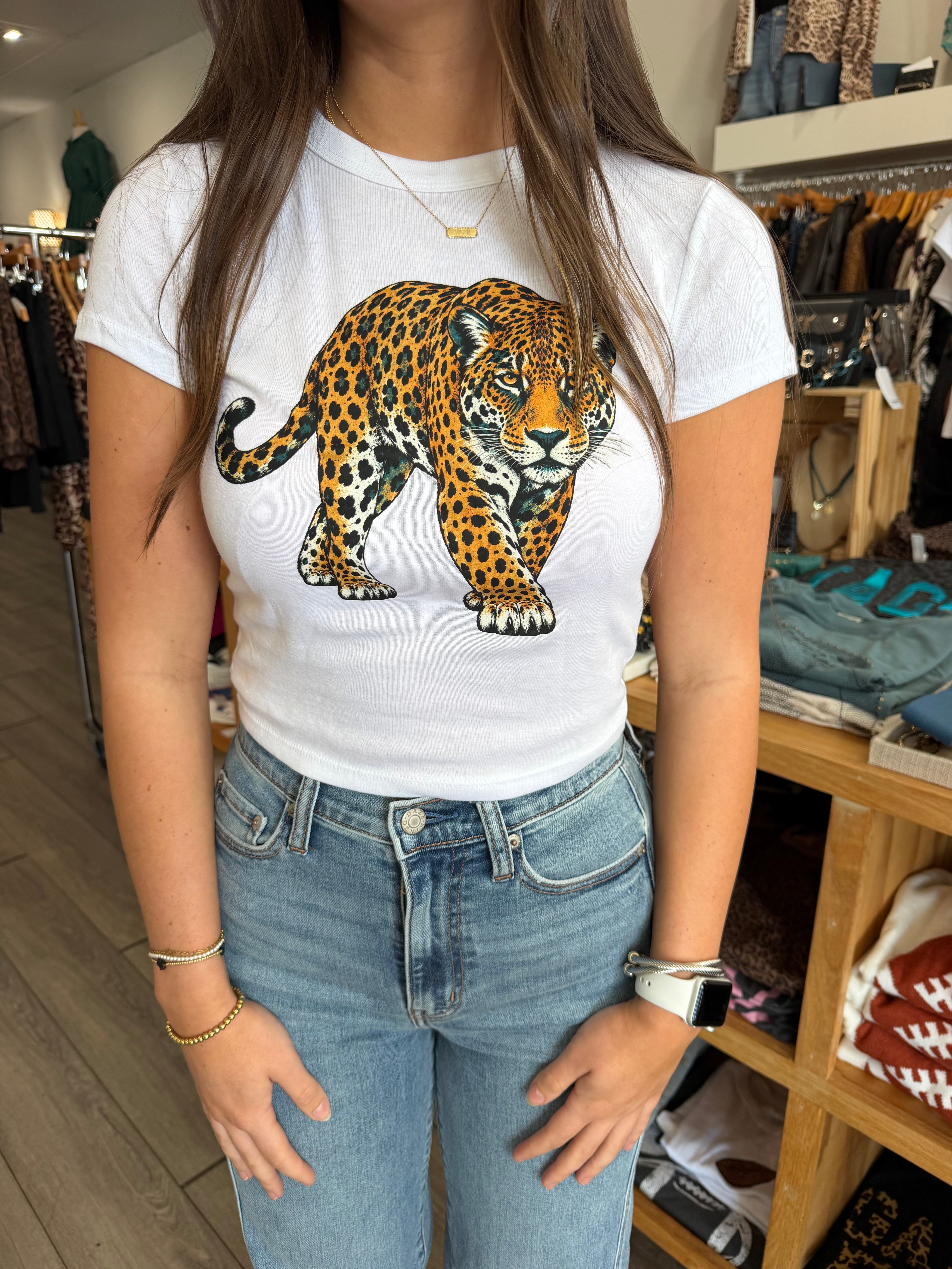 Jax Baby Tee (White)