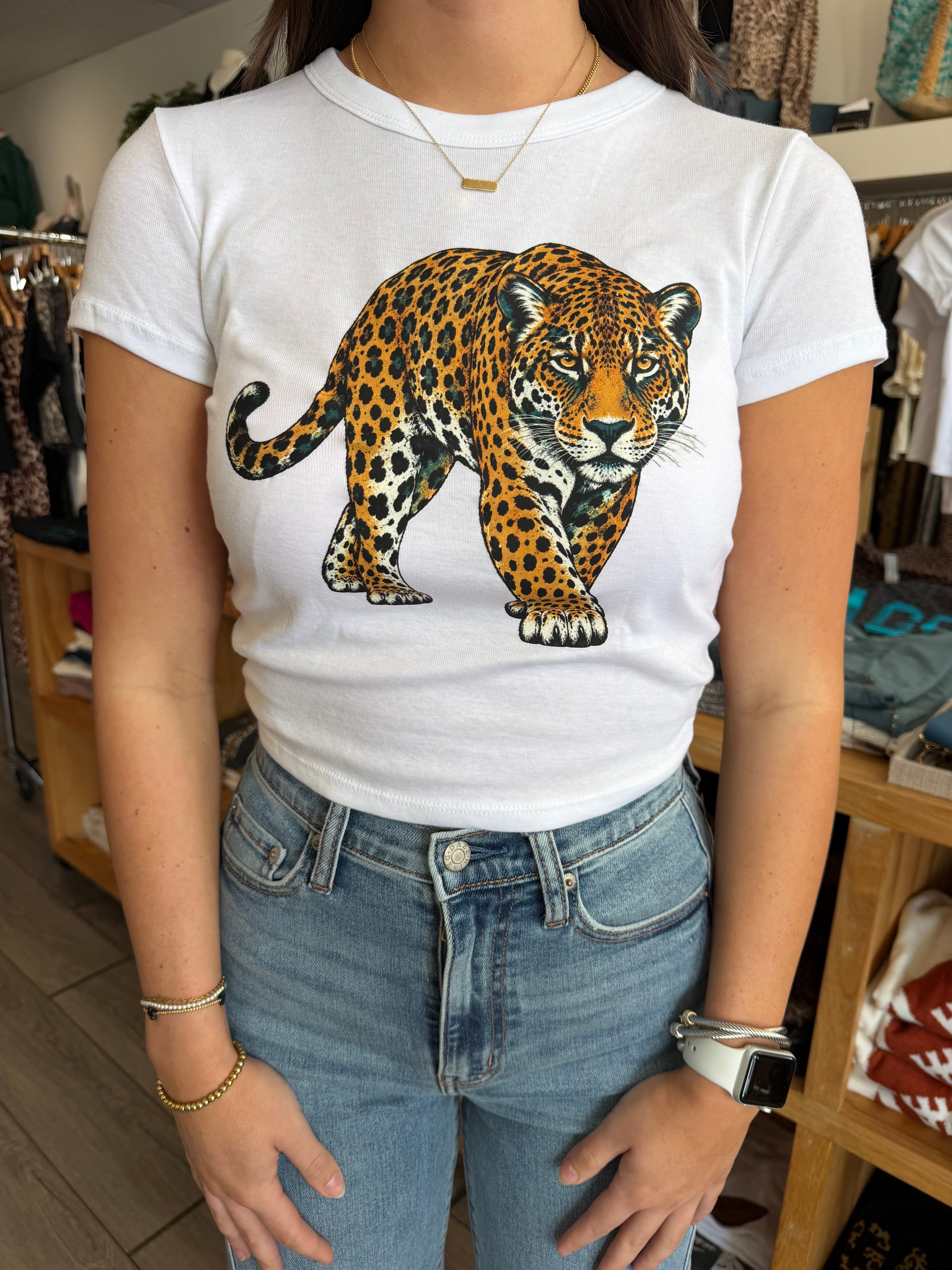 Jax Baby Tee (White)
