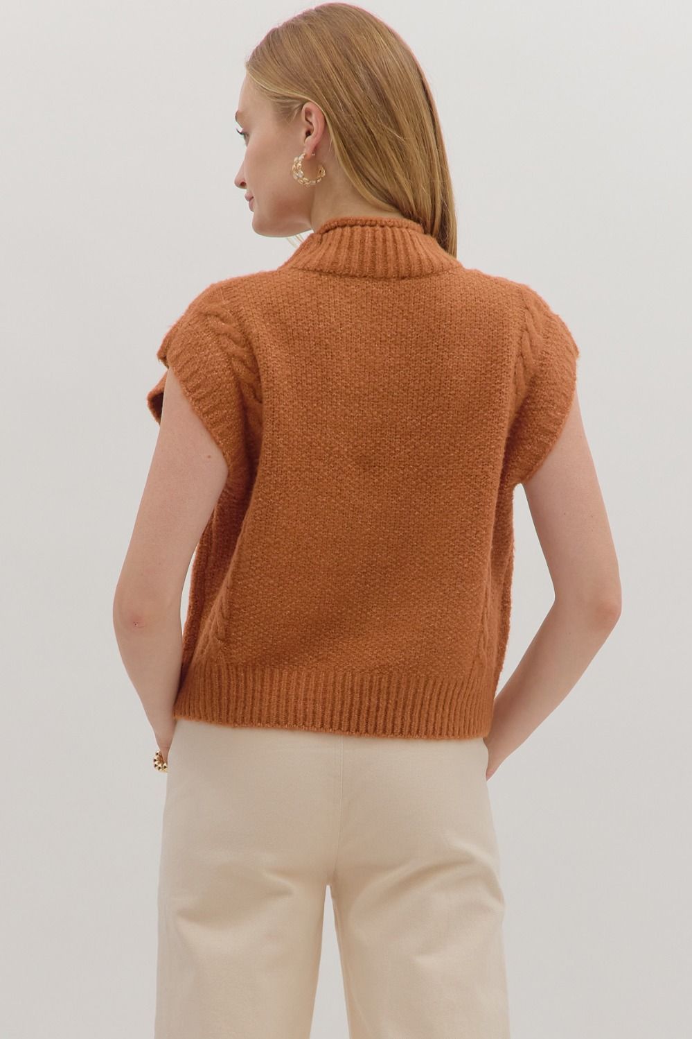 Patsie Cable Knit Sweater