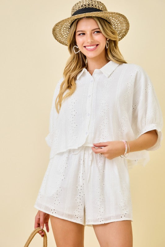 Emie Eyelet Set