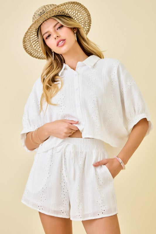 Emie Eyelet Set