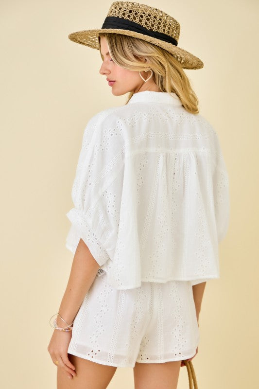 Emie Eyelet Set