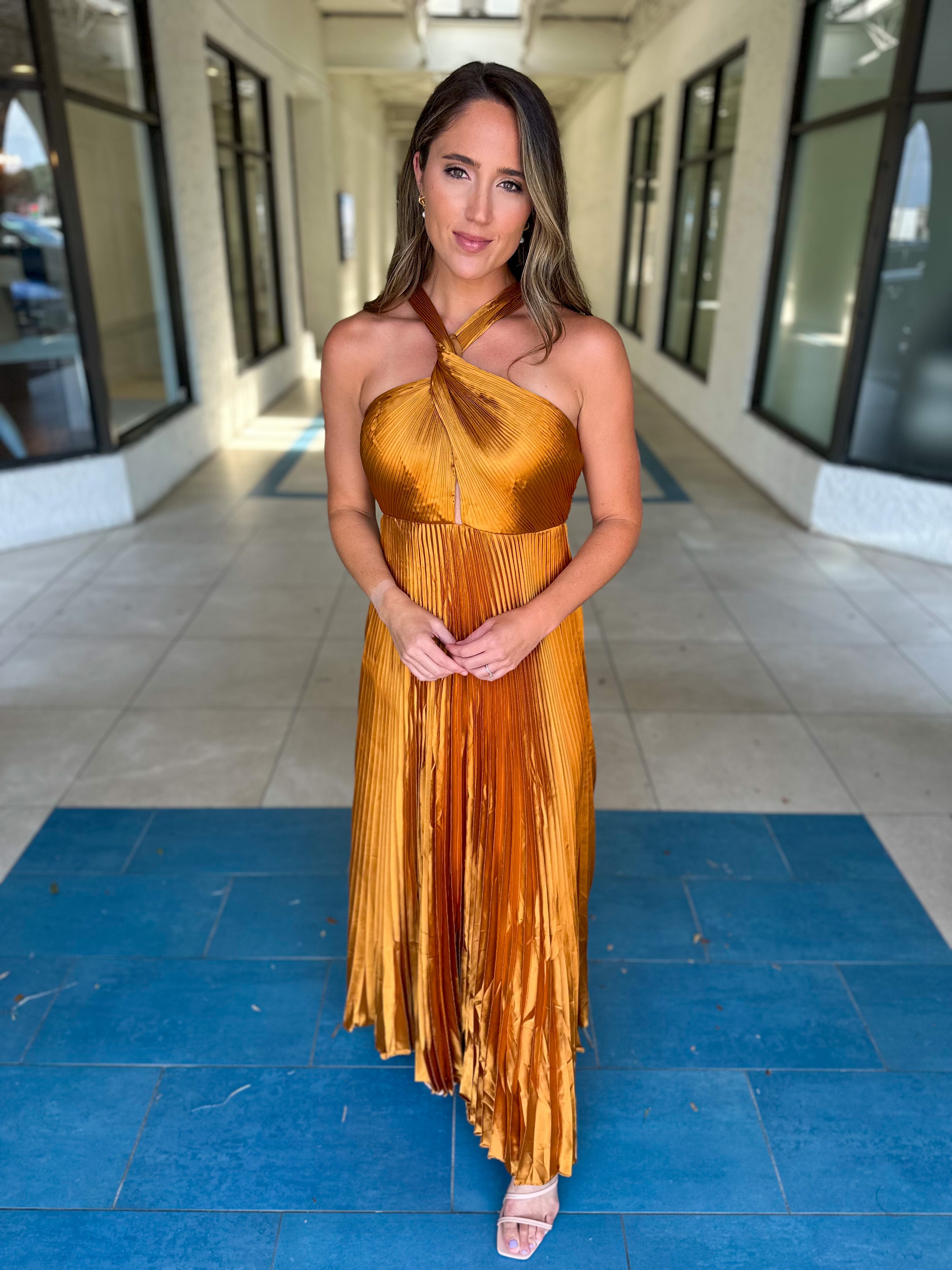 Kiele Pleated Maxi