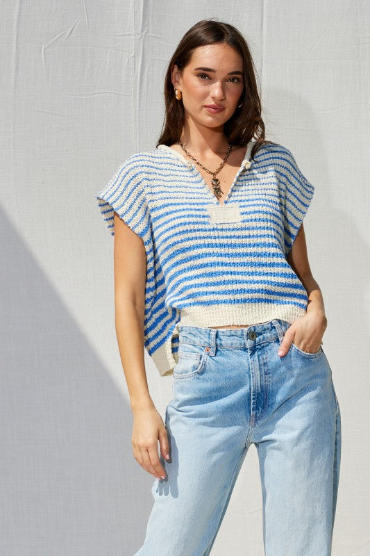 Stacie Striped Sweater