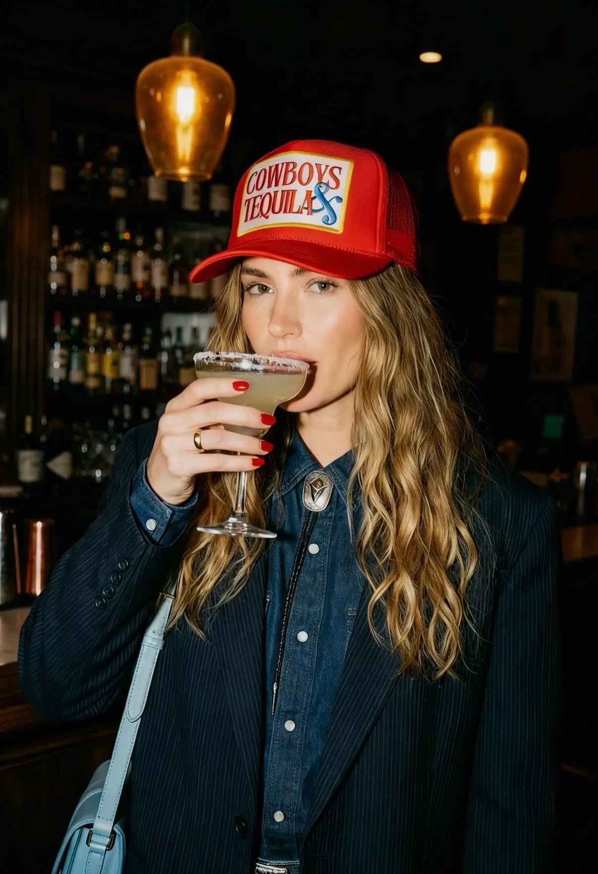 Cowboys & Tequila Trucker Hat