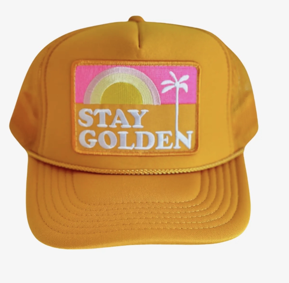 Stay Golden Trucker Hat