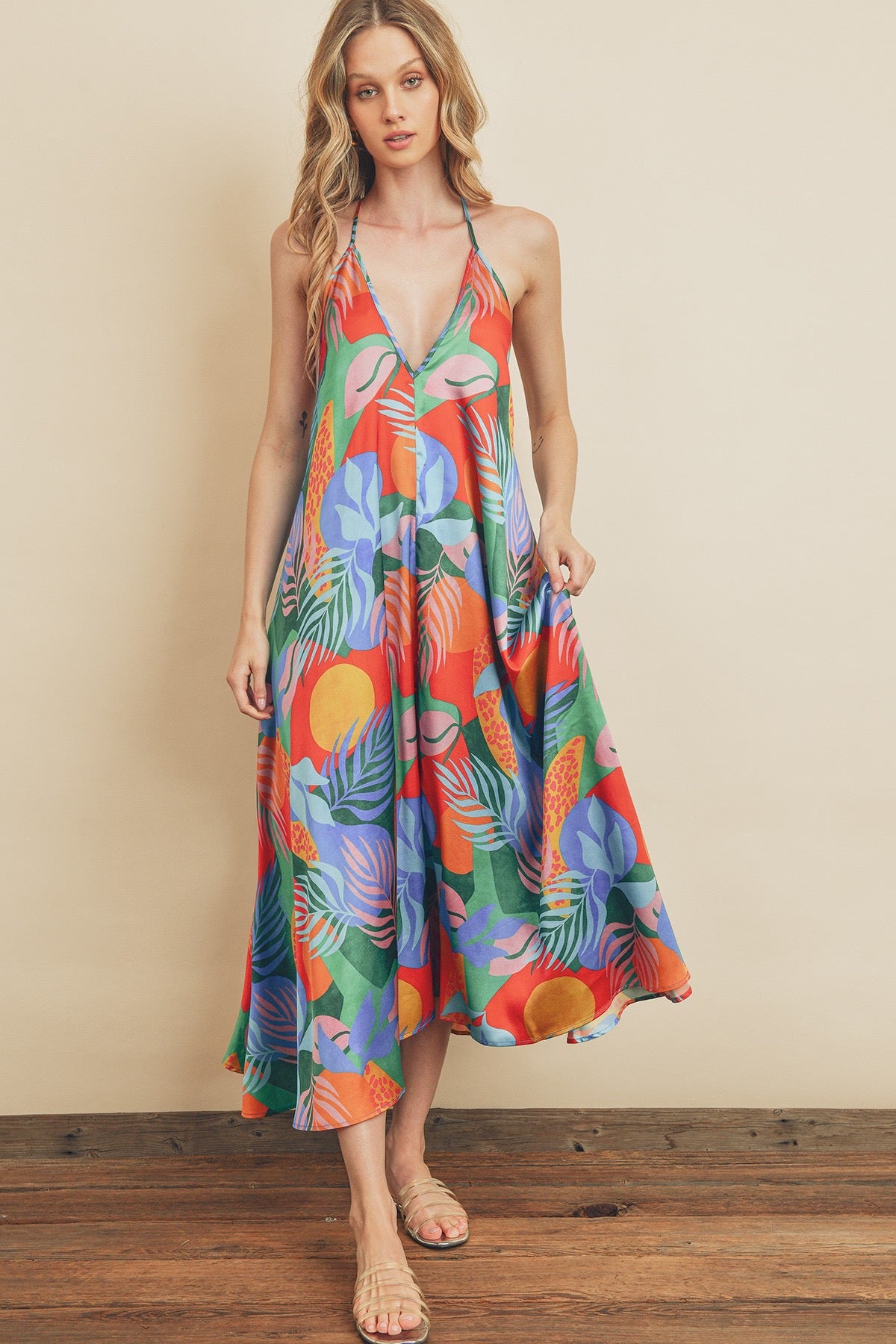 Elyse Tropical Dress