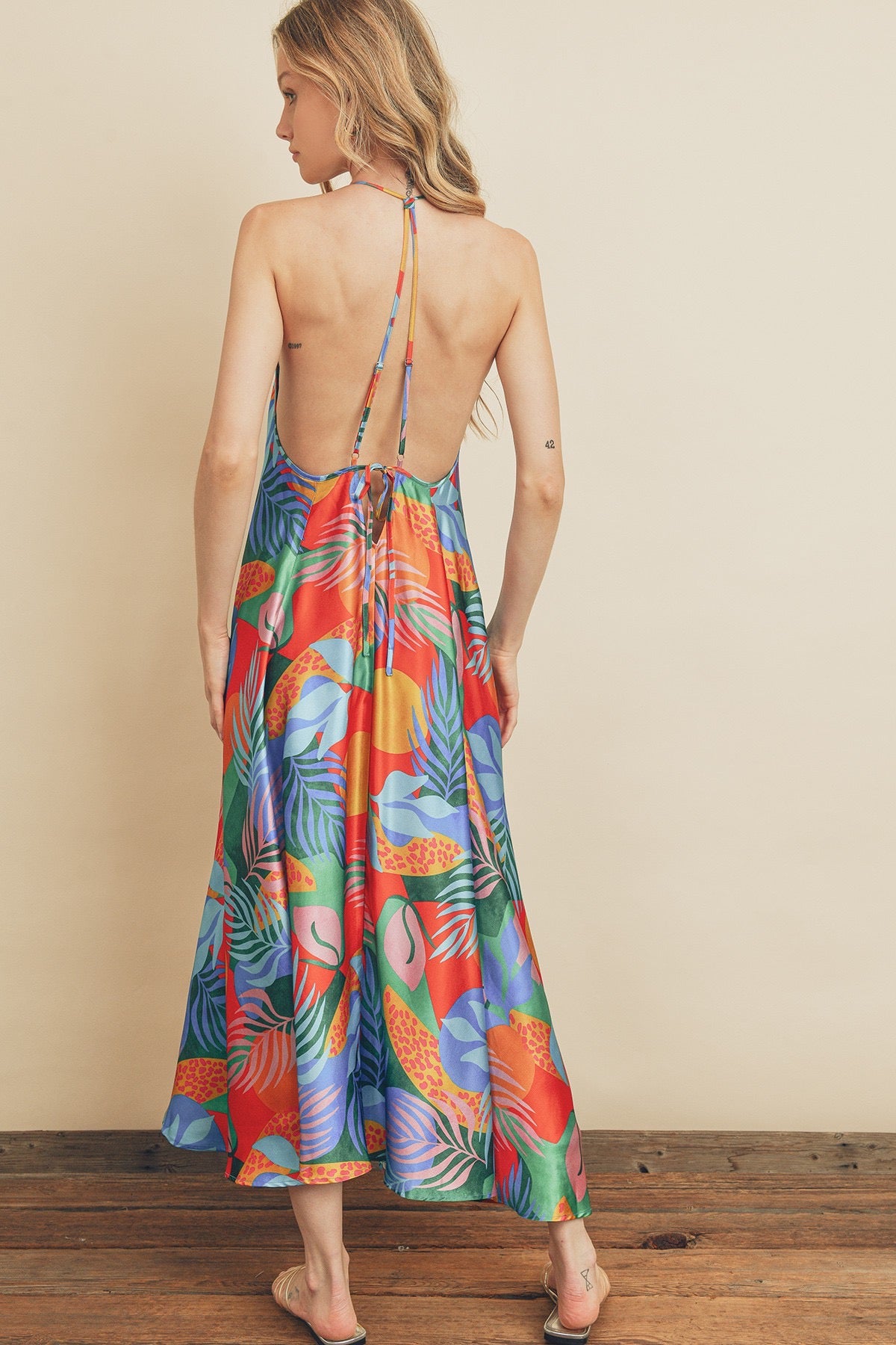 Elyse Tropical Dress