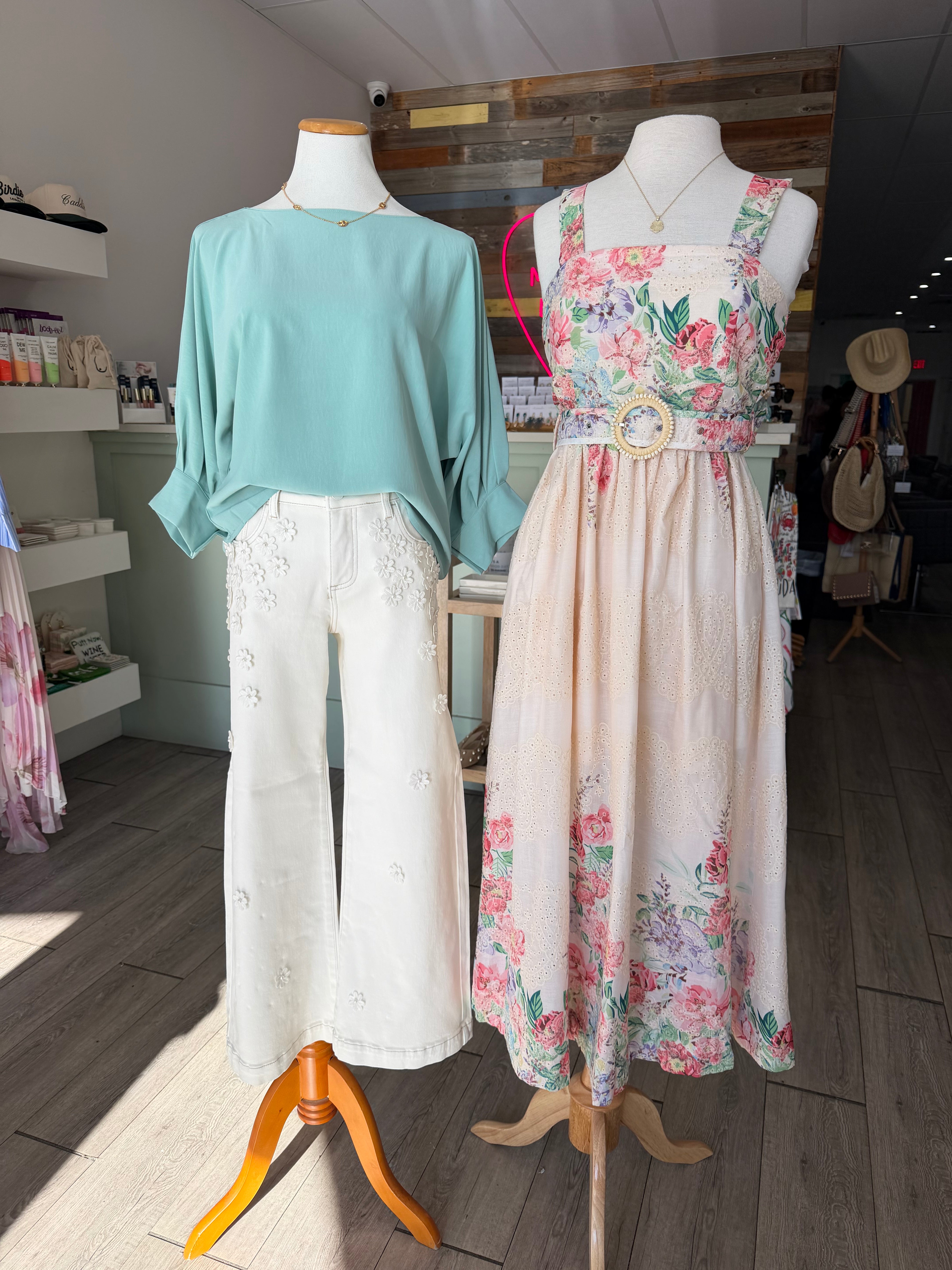 Kellie Botanical Print Midi Dress