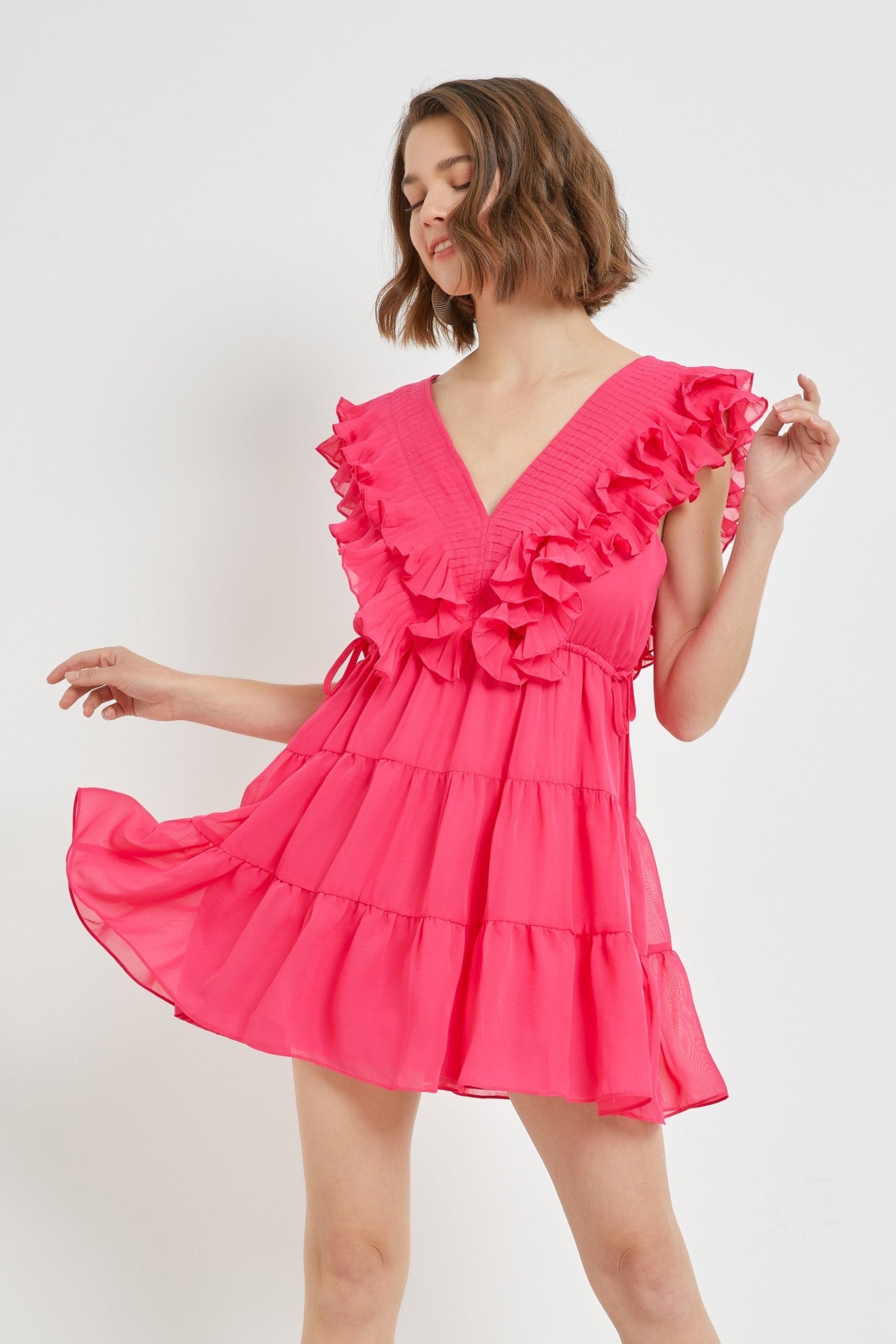 Nanette Ruffle Dress