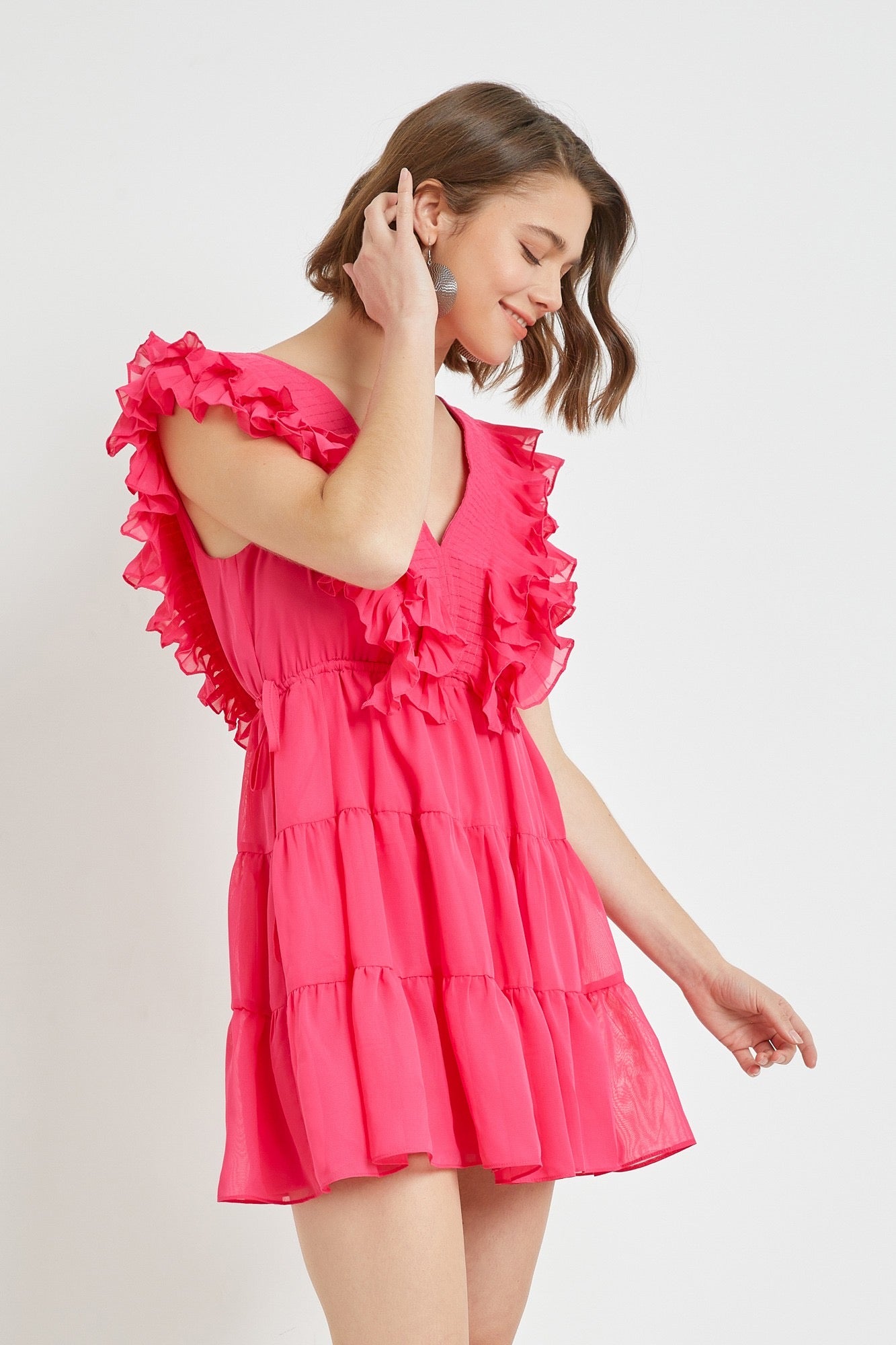 Nanette Ruffle Dress