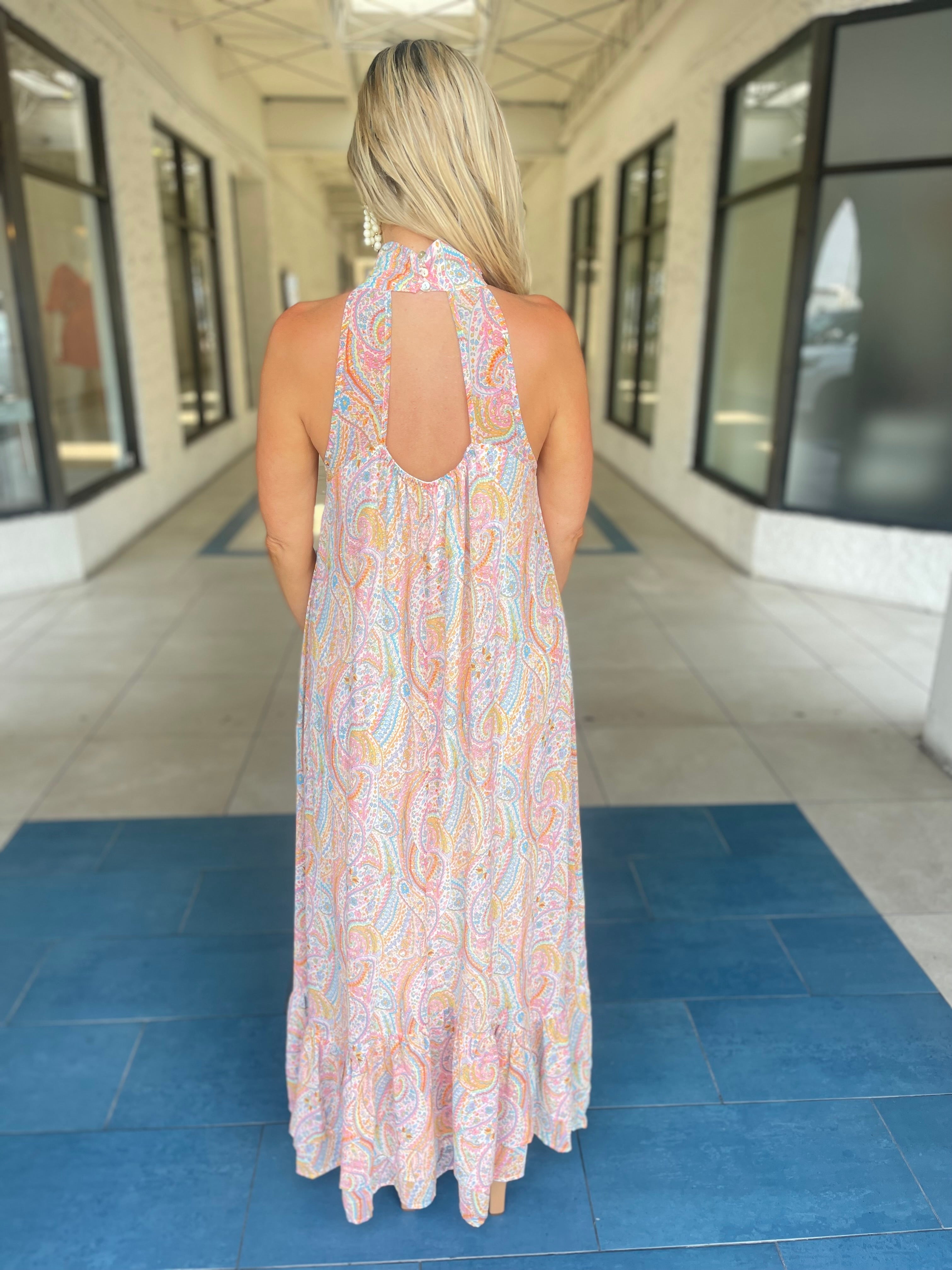 Ayden Paisley Dress