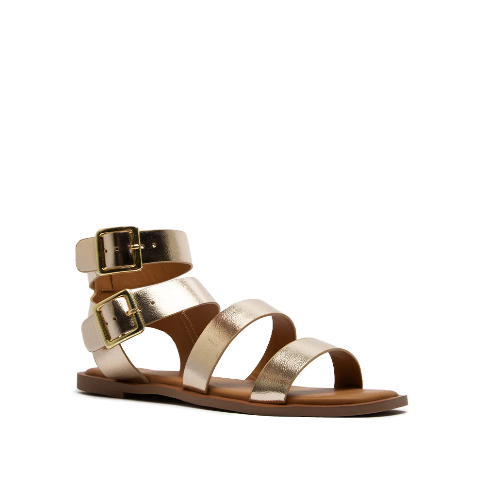 Indigo Metallic Sandal