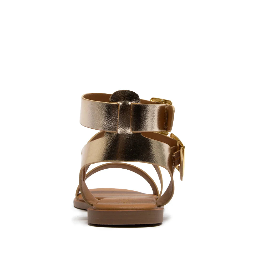 Indigo Metallic Sandal