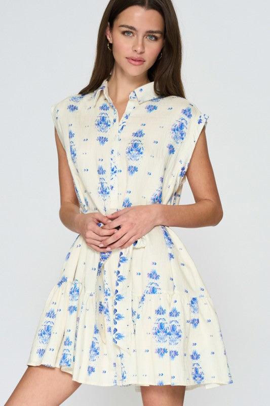 Demie Button Down Mini Dress