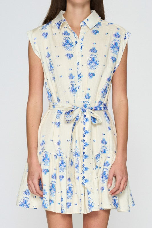 Demie Button Down Mini Dress