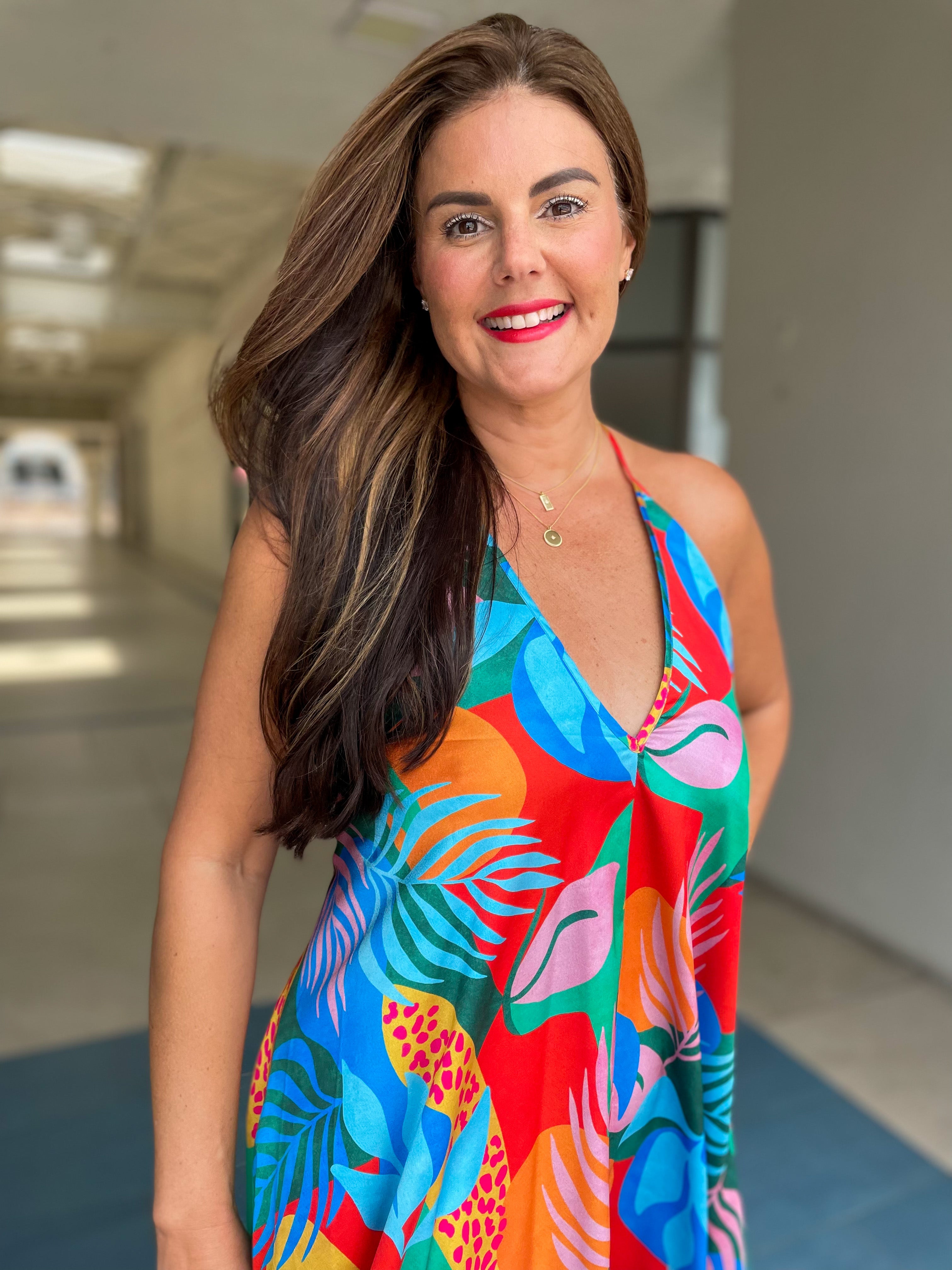 Elyse Tropical Dress