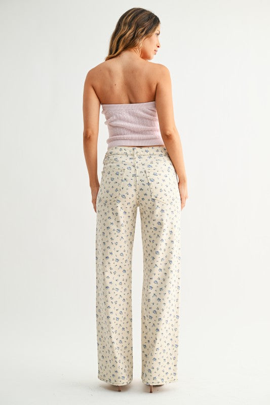 Pyper Flower High Rise Jeans