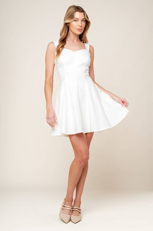 Marilyn Sweetheart Mini Dress