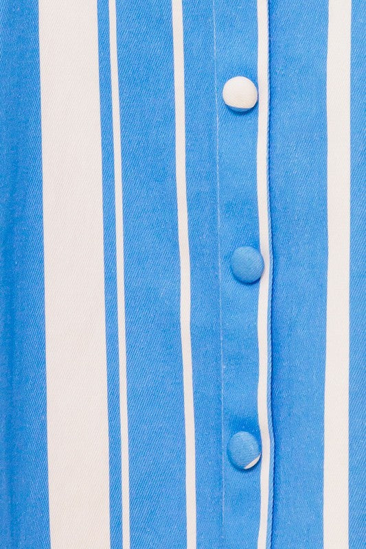 Karry Striped Mini Dress