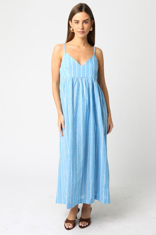 Birdie Striped Maxi Dress