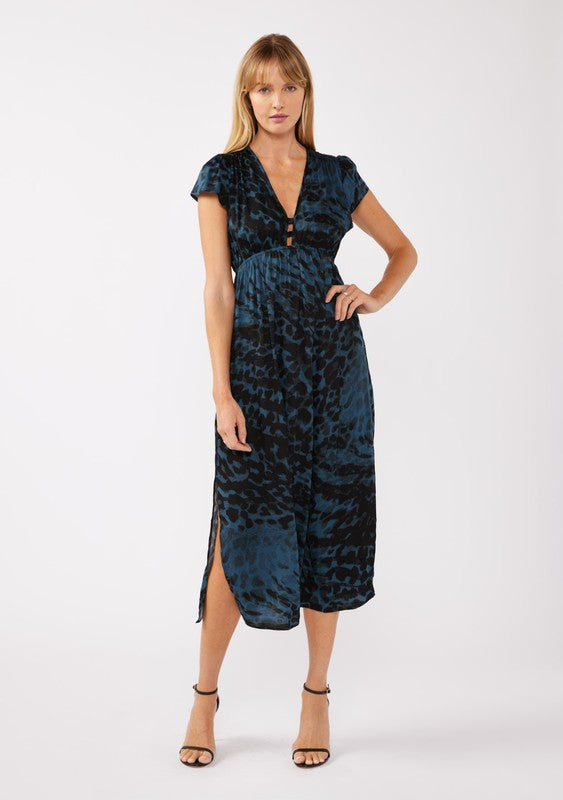 Brooklin Flutter Sleeve Dress