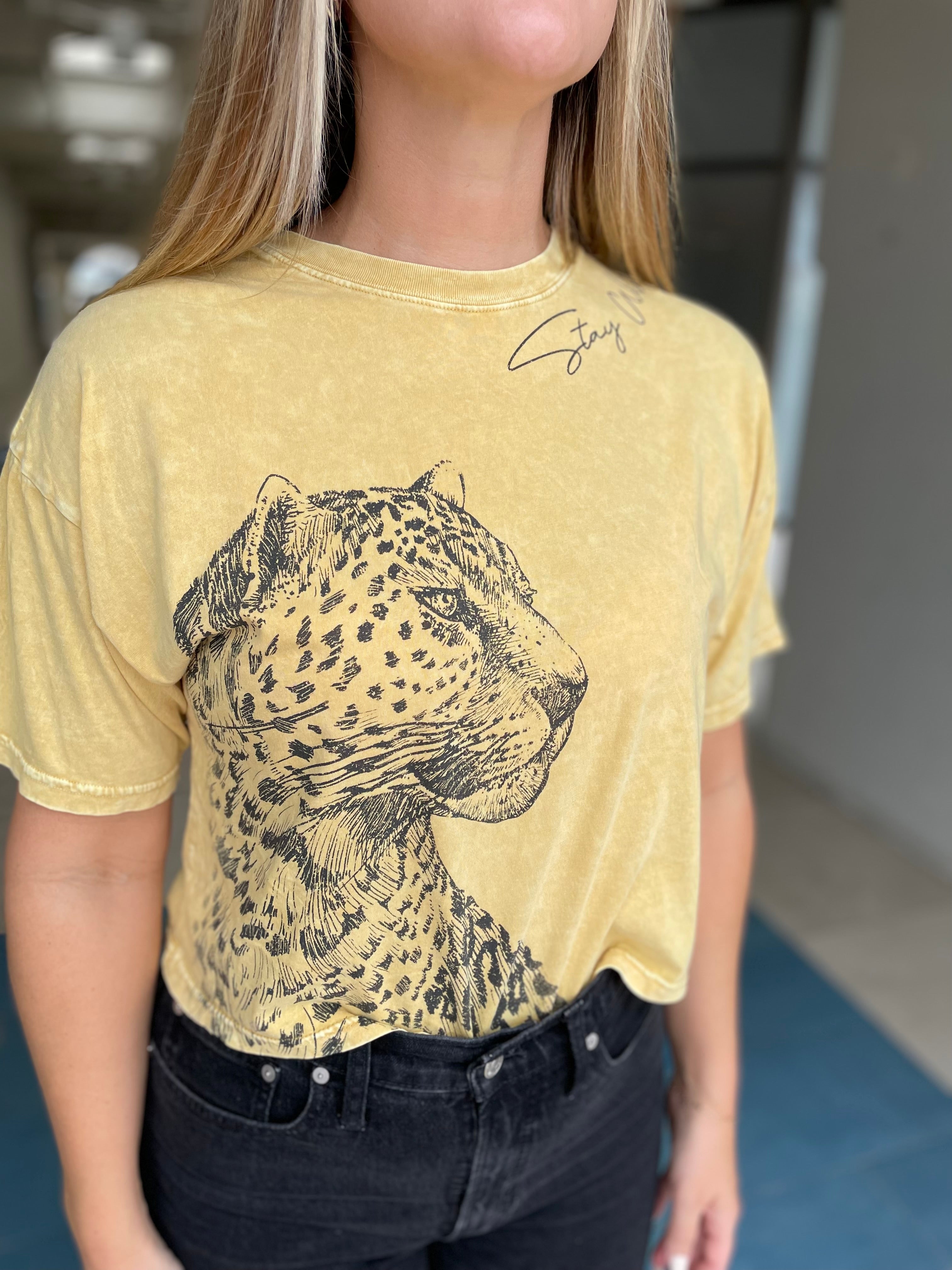 Stay Wild Leopard T-shirt