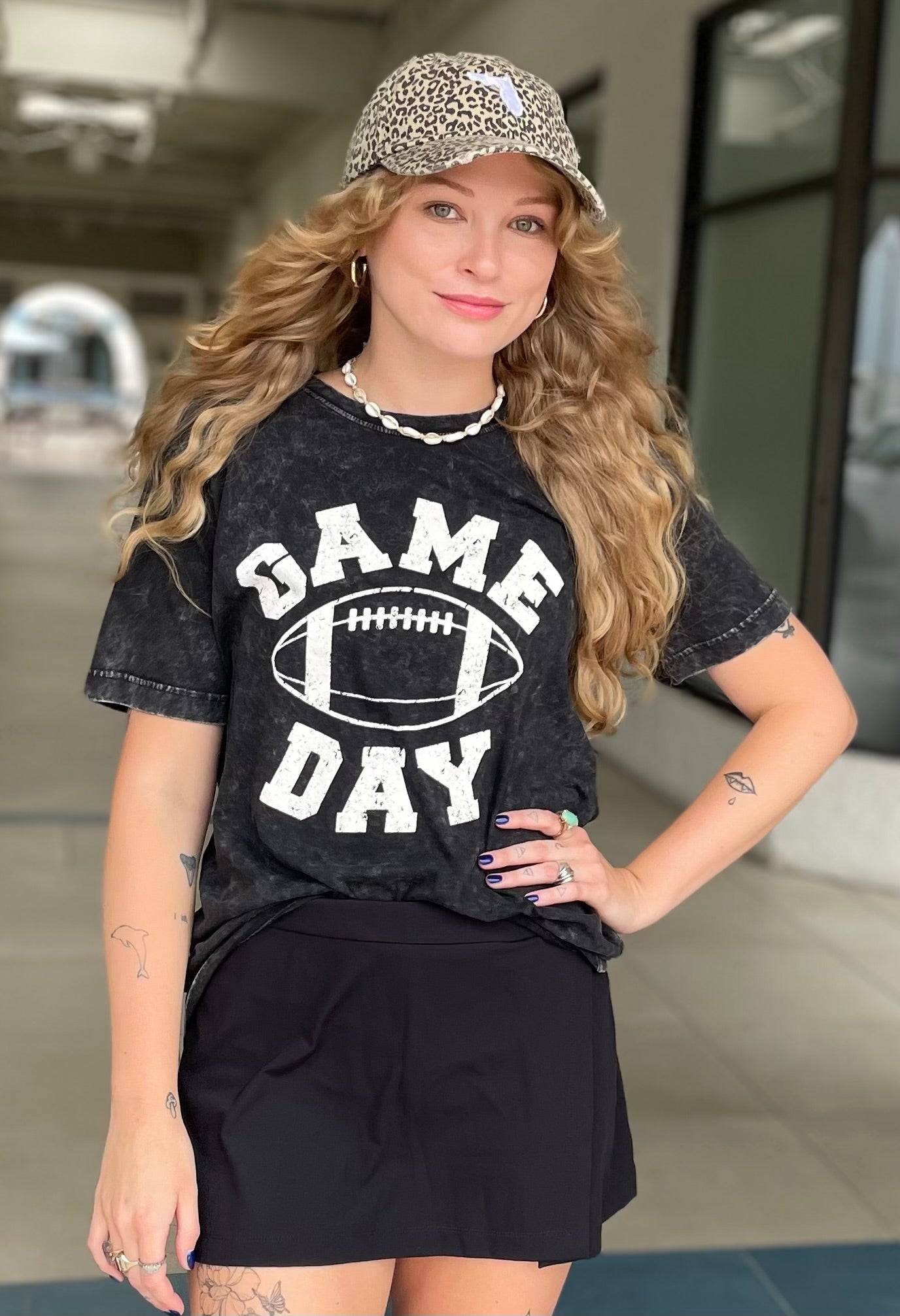Game Day Football Mineral T-shirt