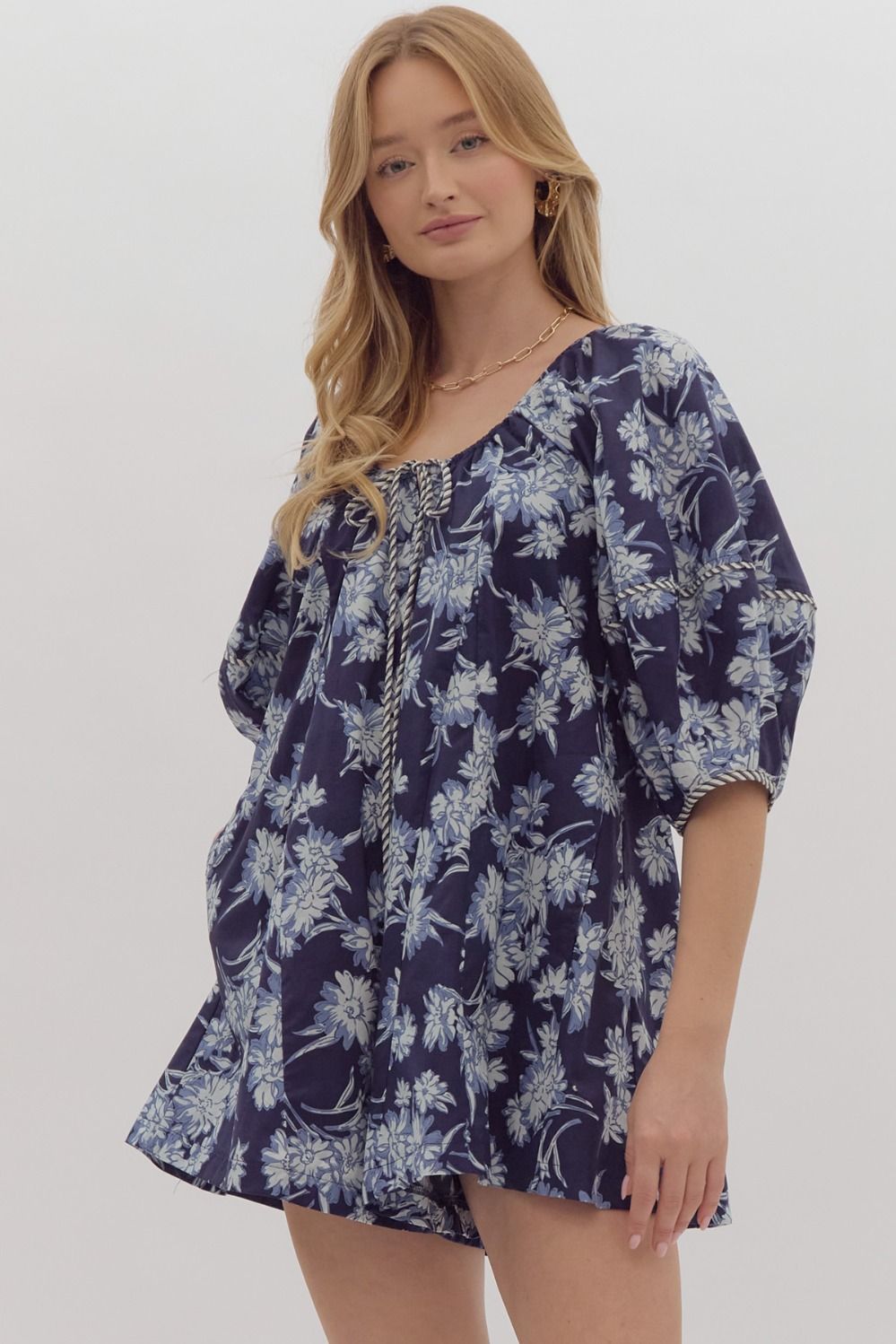 Gracie Floral Romper