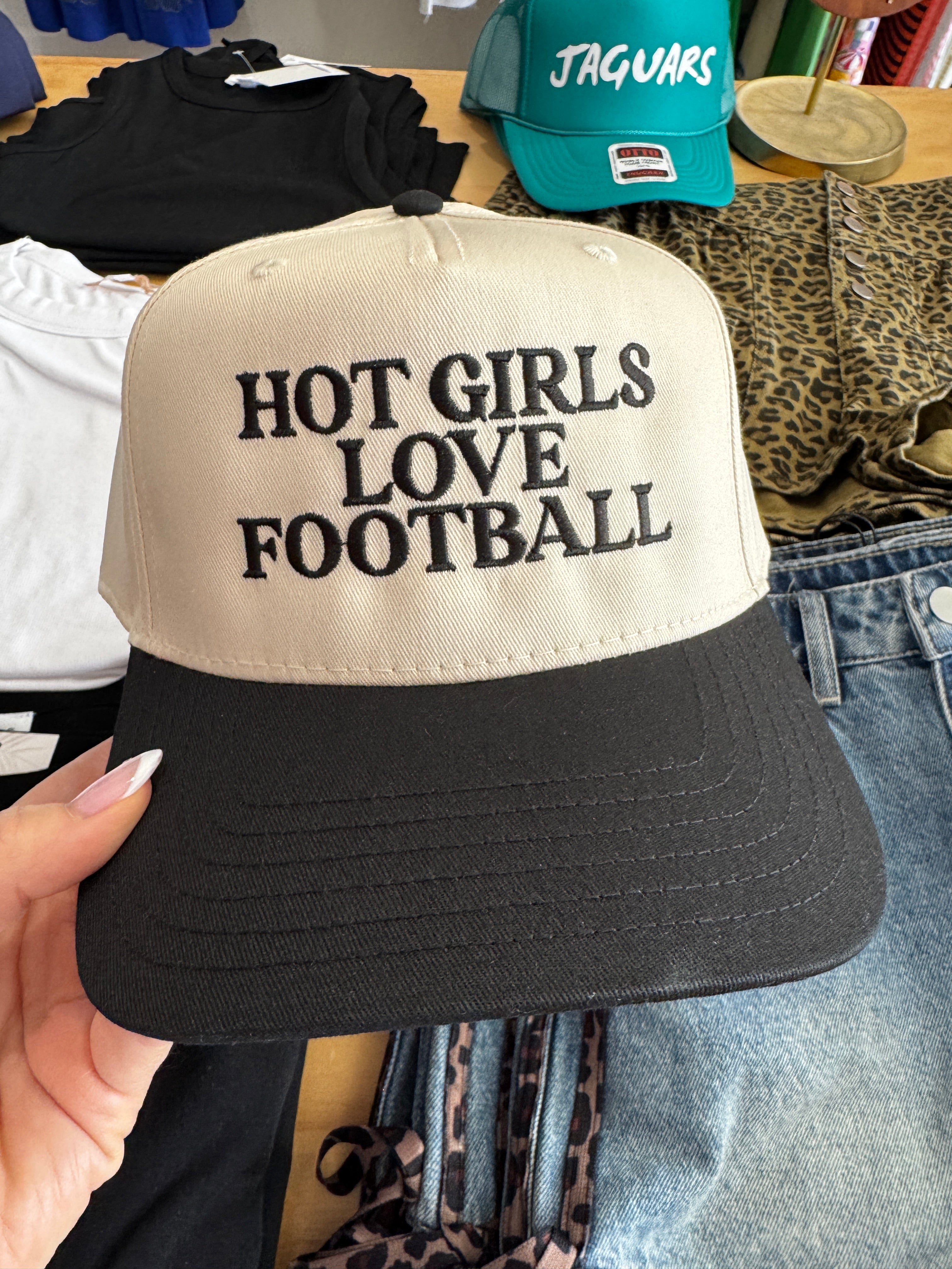 Hot Girls Love Football Hat
